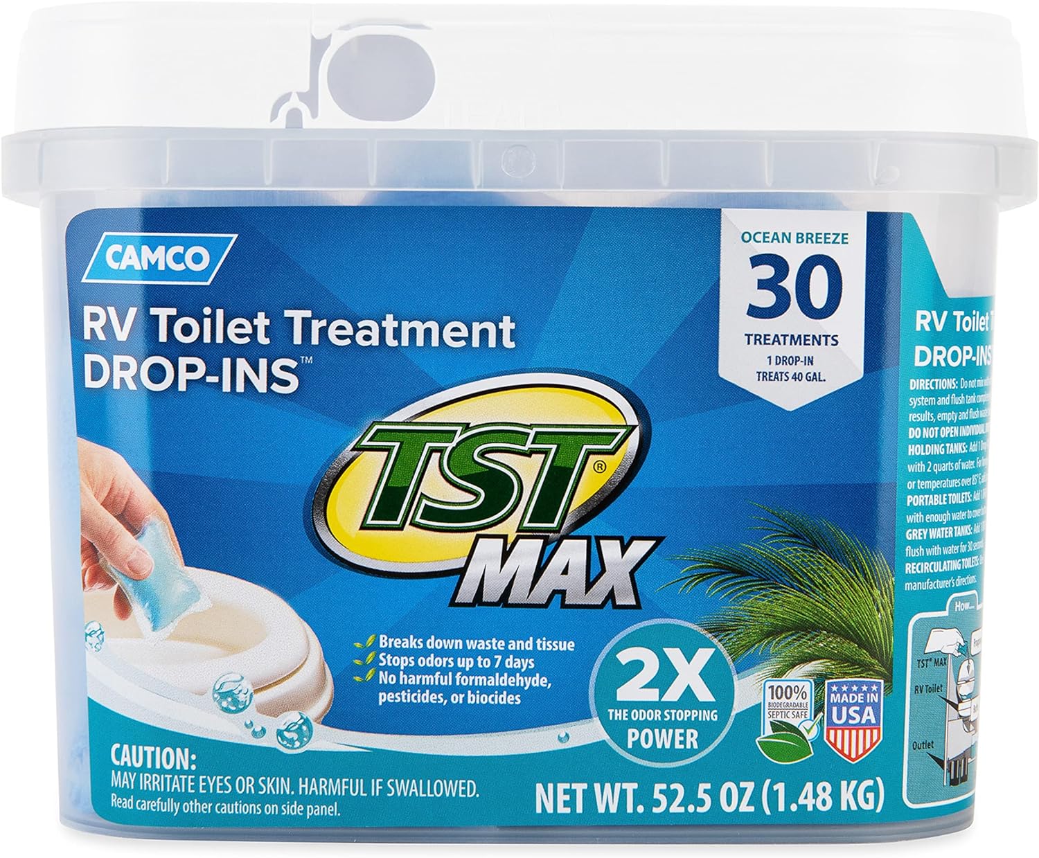 Camco Toilet Treatment Drops for RV Toilets