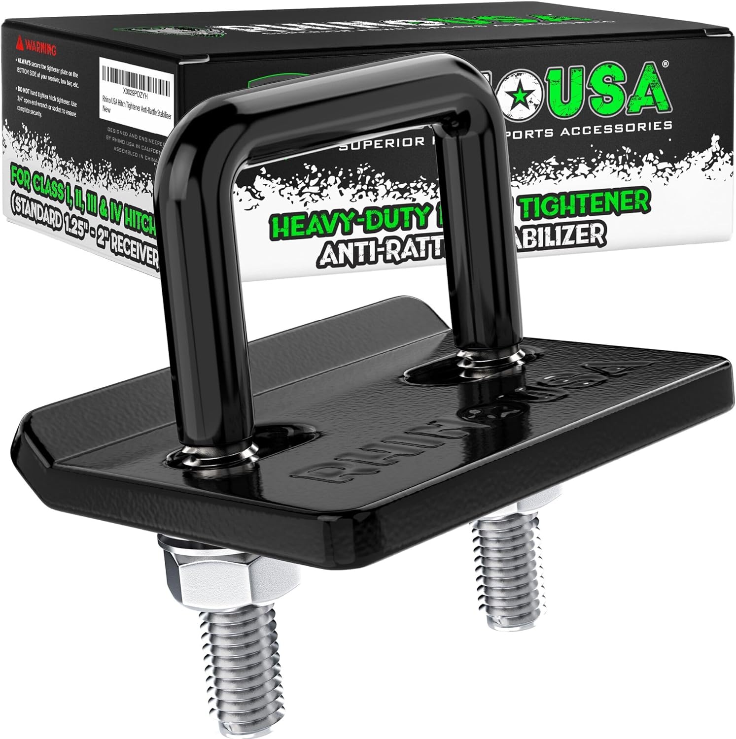 Rhino USA Hitch Tightener Anti-Rattle Clamp